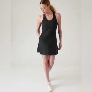 NWT-Athleta Black Levitate Dress, Small